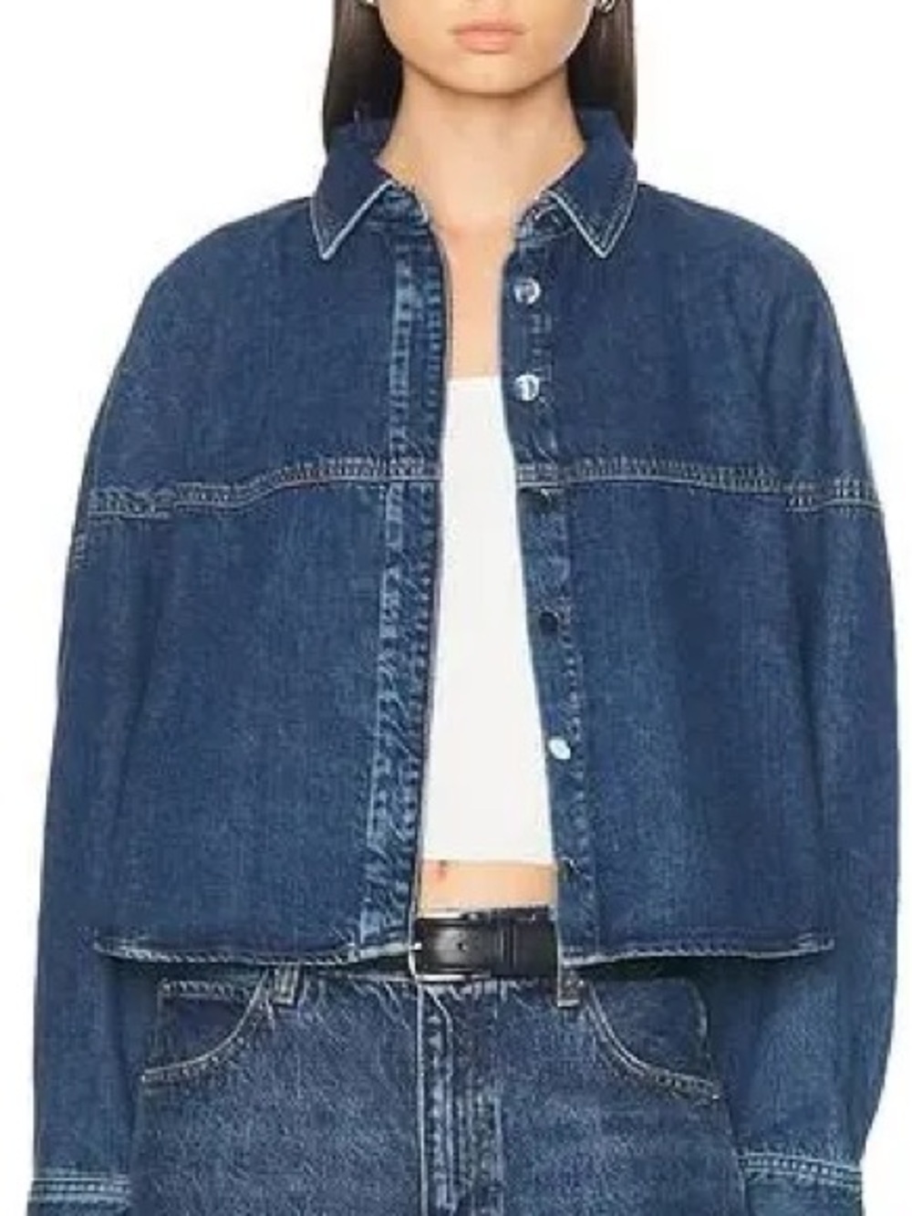 FRAME Bubble Denim Shirt